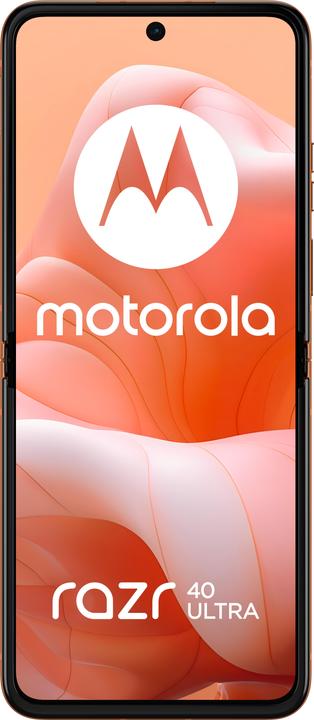 Produktbild Motorola Razr 40 Ultra (256 GB, Peach Fuzz, 6.90", SIM + eSIM, 12.58 Mpx, 5G)