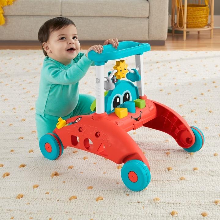 Actual product image Fisher-Price LL Pchacz Małego Kierowcy 2w1 HJP44 MATTEL (Czech, Slovak, Hungarian, Polish, English)