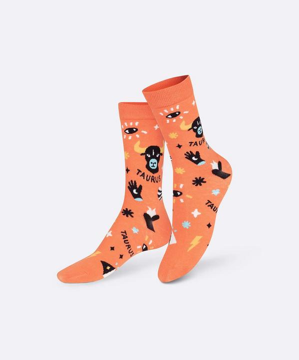 Eat My Socks Chaussettes de signe astrologique Taureau (Taille unique)