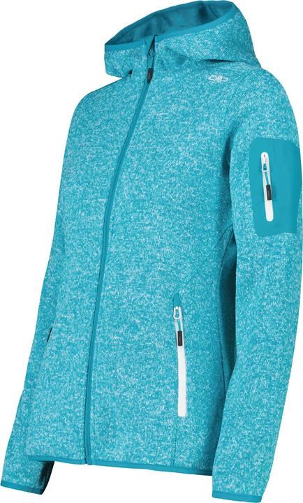 Image du produit CMP Campagnolo Women's Jacket Fix Hood Jacquard Knitted 3H19826 (48, 3XL)