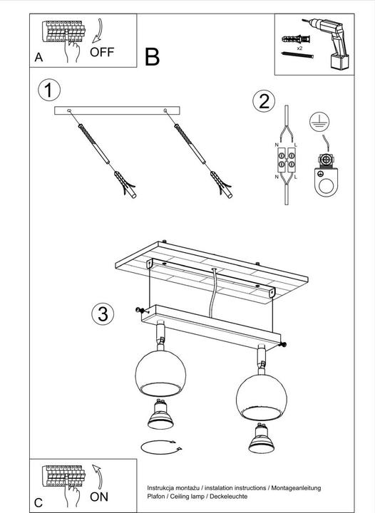 Produktbild Sollux Lighting Oculare 2