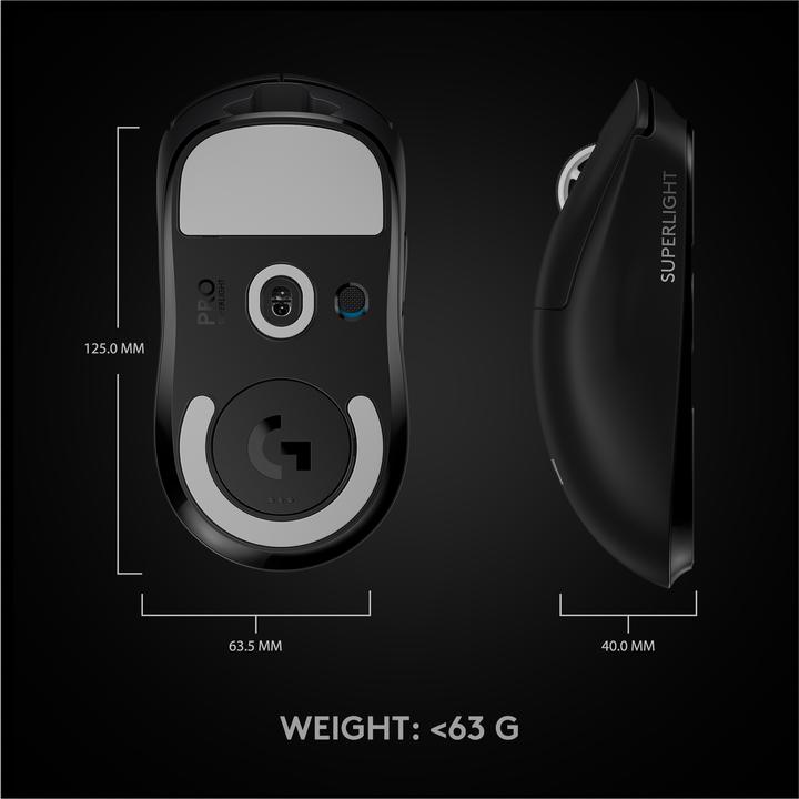 Actual product image Logitech G Pro X Superlight (Wireless)