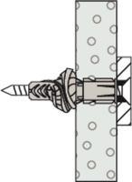Actual product image Fischer Universal anchor UX 8x50 R S with edge (5 pcs.)