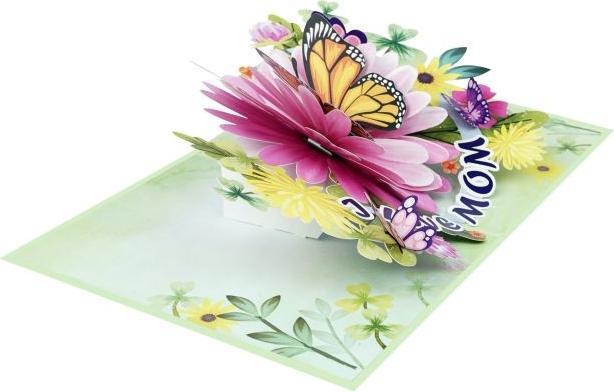 Immagine prodotto MU Classic Biglietto d'auguri 3D Pop-Up per la Festa della Mamma - I Love Mum (1 pz.)