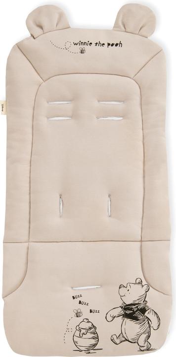 Actual product image Hauck Pushchair Seat Liner Winnie the Pooh Beige