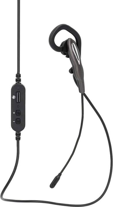 Produktbild Nedis PC-Headset - Im Ohr - Mono - USB Type-A/USB Type-C - Klappbarer Mikrofon - Schwarz (Kabelgebunden, USB-C)