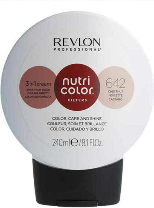Actual product image Revlon Professional Nutri Color Cream - Chestnut 642 (Brown)