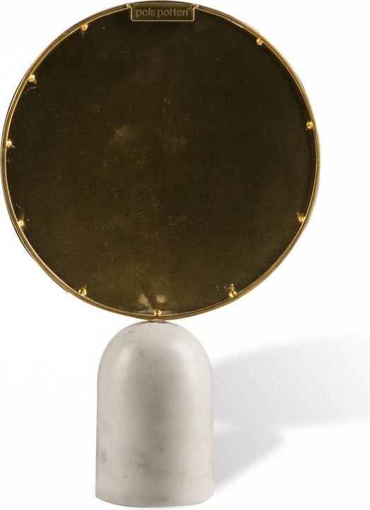 Immagine prodotto Pols Potten Specchio rotondo in marmo da 34 cm - Beige (Ø 34 cm)