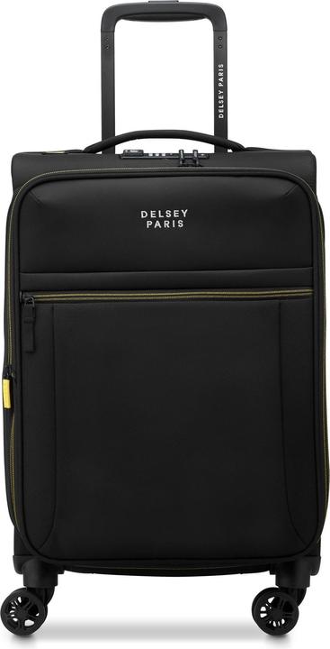 Immagine prodotto Delsey Brochant 3 Carrello da cabina a 4 ruote da 55 cm con ripiegamento elastico (40 l, Bagaglio a mano (fino a 50 litri))