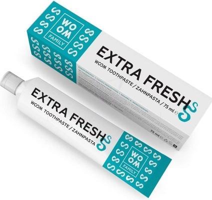 Image du produit woom Family Extra Fresh dentifrice rafraîchissant pour toute la famille 75ml (75 ml)