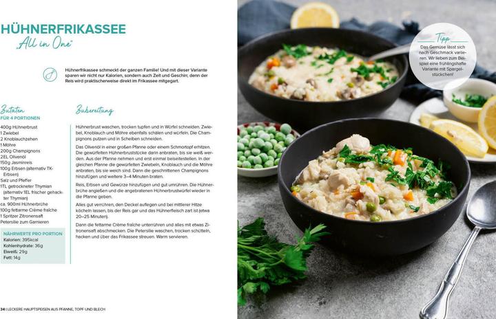 Produktbild Lecker, leicht, One-Pot! Kalorienarme Rezepte 24/7 (Deutsch, Jens, Glatz, Mirja/Glatz, 2023)