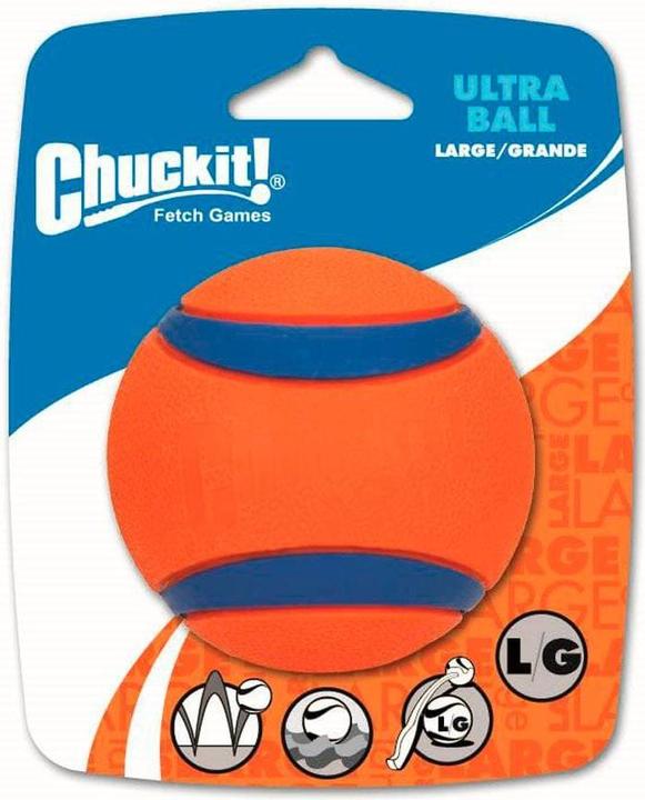 Chuckit! Chuck It Ball L Gummiball (Kauspielzeug Hund)