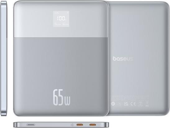 Actual product image Baseus Blade2 Series Fast Charge Powerbank 65W 12000mAh (12000 mAh, 65 W, 65 Wh)
