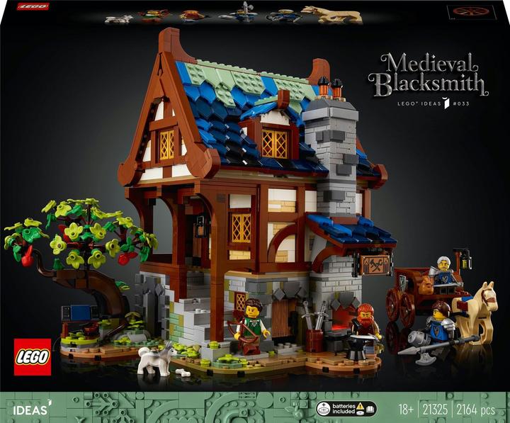 LEGO Medieval forge (21325, LEGO Ideas, LEGO Rare Sets)