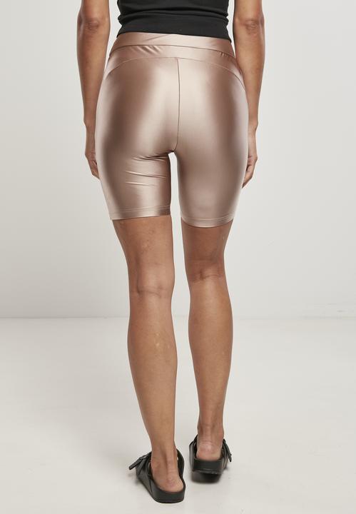 Immagine prodotto Urban Classics Pantaloncini da donna a vita alta Shiny Metallic Cycle 2-Pack - 15311 (5XL)