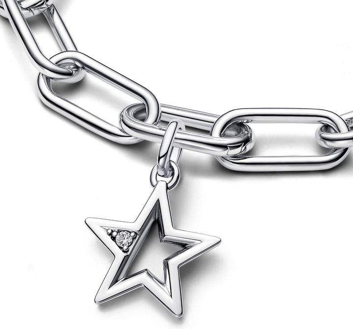 Immagine prodotto Pandora Charm a medaglione con stella scintillante ME (Argento 925)