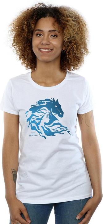 Immagine prodotto Disney Frozen 2 Nokk Silhouette Maglietta Donna (XXL)