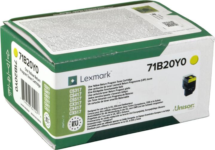 Image du produit Lexmark 71b20y0 (Y)