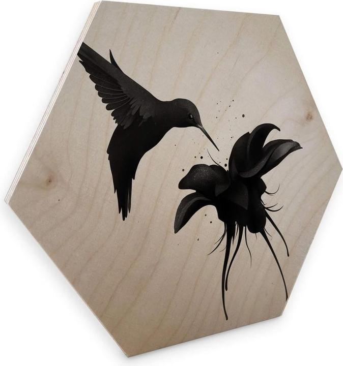 Actual product image Trenddeko Chorum - Hummingbird (75 x 65 cm)