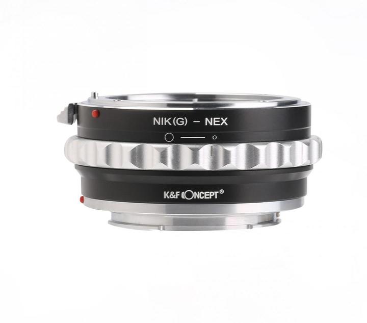 Actual product image K&F Concept High Precision Lens Adapter Mount, Copper, NIK (G)-NEXII