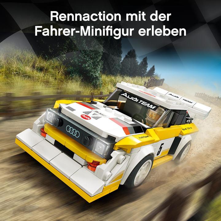 Actual product image LEGO 1985 Audi Sport quattro S1 (76897, LEGO Speed Champions)