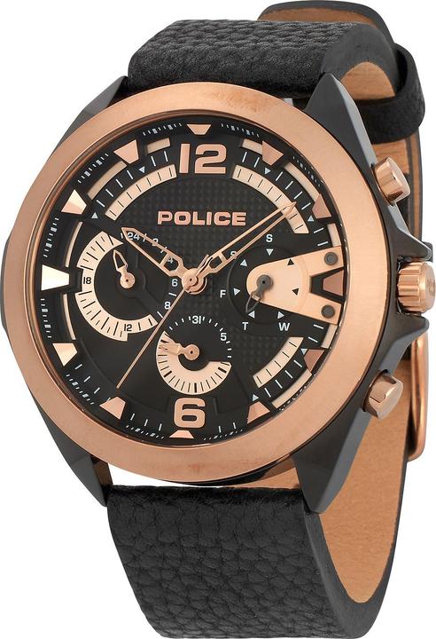 Produktbild Police PEWJF2108740 Zenith Herren 48mm 3ATM (Analoguhr, 52 mm)