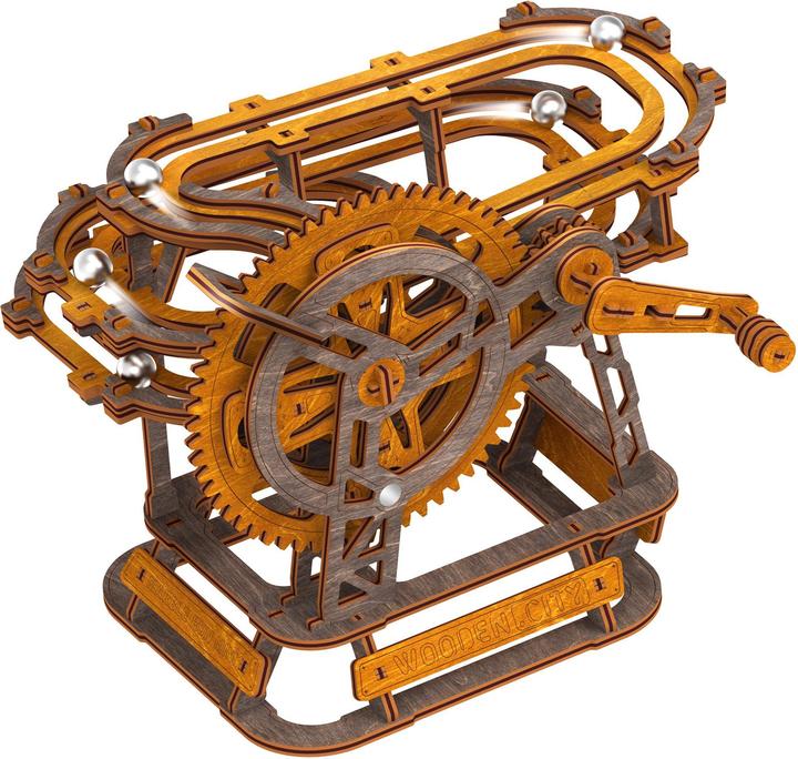 Actual product image WoodenCity WOODEN CITY 3D Holzpuzzle BALL RAILWAY mini 147 Teile