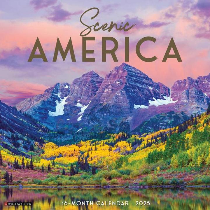 Produktbild Willow Creek Press Scenic America 2025 12 X 12 Wall Calendar (Englisch)
