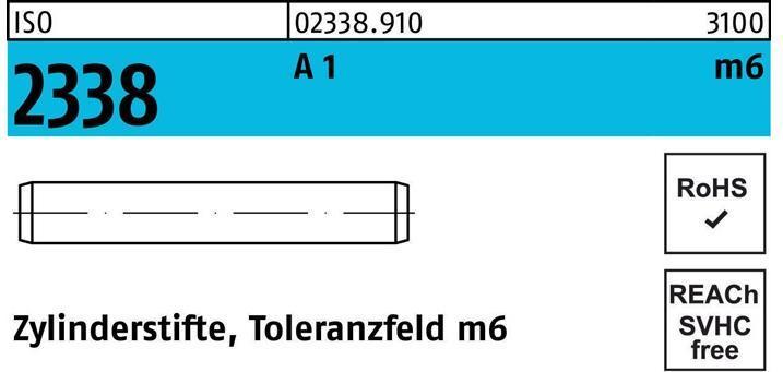 Image du produit Reyher Goupille cylindrique ISO 2338 16 m6 x 45 A 1 ISO 2338