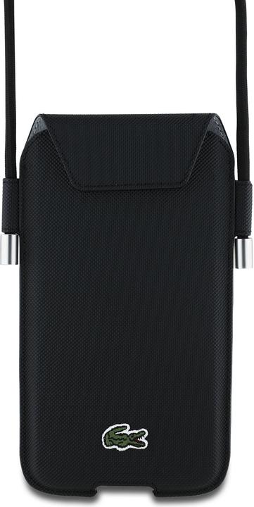 Immagine prodotto Lacoste Torebka LCPSP15XPVCK XL czarny/nero Universal Phone Sleeve Crossbody Petit Pique (Apple iPhone 15 Pro Max, Samsung Galaxy S24 Ultra)