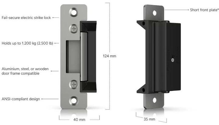 Image du produit Ubiquiti Access Lock Electric (Porte en bois)