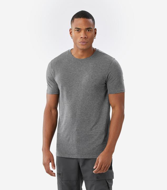 Immagine prodotto Simond Merinoshirt Herren kurzarm Lyocell - Merino Fresh grau (XL)