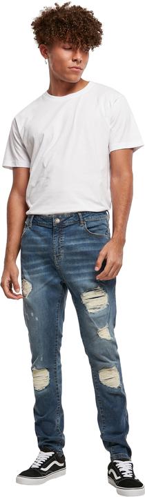 Actual product image Urban Classics Heavy Destroyed Slim Fit Jeans - 16475 (W29/L32)
