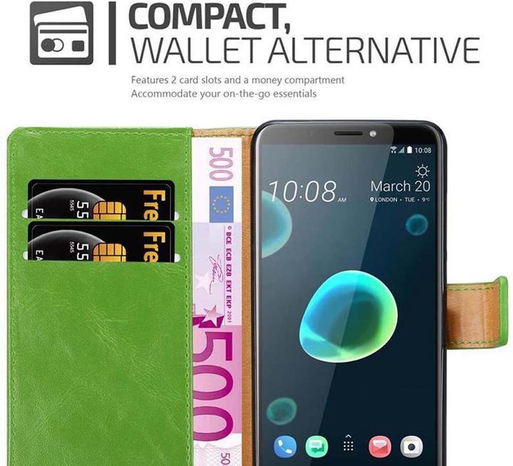 Produktbild Cadorabo Book Luxury Cover (HTC Desire 12+)