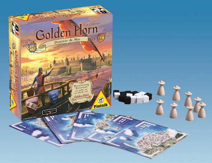 Actual product image Piatnik Golden Horn: Dominio da Mar Extension (German, English, French, Italian)