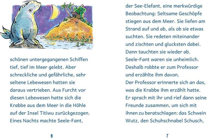 Actual product image Ich kann lesen!: Lustige Geschichten zum ersten Lesen (German, Otfried Preussler, Michael End, Max Kruse, 2023)