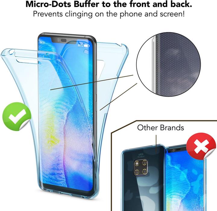 Immagine prodotto Nalia Custodia per cellulare a 360 gradi (Mate 20 Pro)