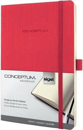 Actual product image Sigel Notebook CONCEPTUM Softcover Softwave (A5, Checked, Soft cover)