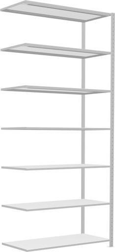 Stecksystem Anbauregal MULTIplus250 mit Kreuzstrebe