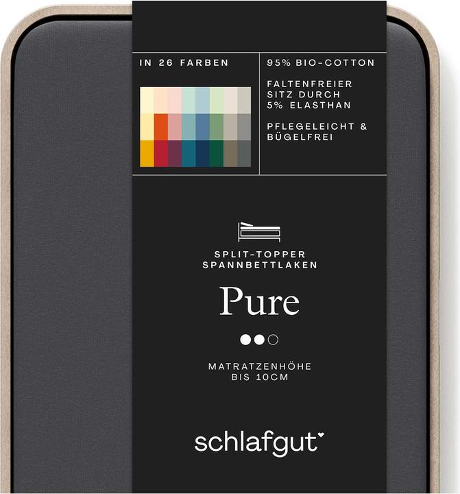 Actual product image schlafgut Pure Split Topper (180 x 200 - 200 x 220 cm)