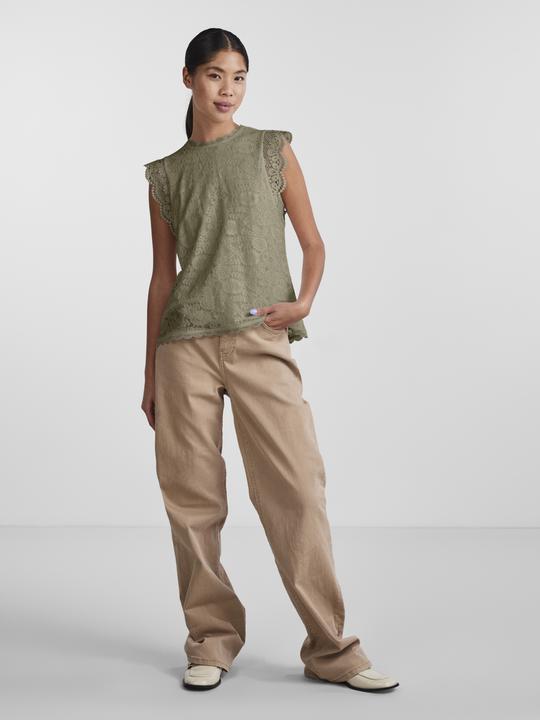 Actual product image Pieces Pcolline Sl Lace Top Noos (XL)