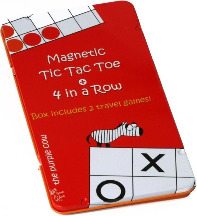 Image du produit Carletto Jeu de voyage magnétique Tic Tac Toe 4 Wins (Allemand)