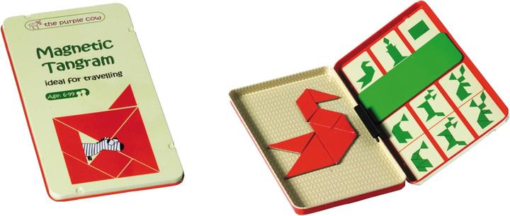 Actual product image Magnetic Tangram Travel Game (German)