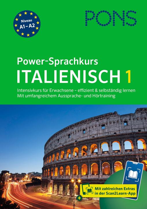 Image du produit Power-Sprachkurs Italienisch 1 (Italien, Allemand, PONS, 2024)