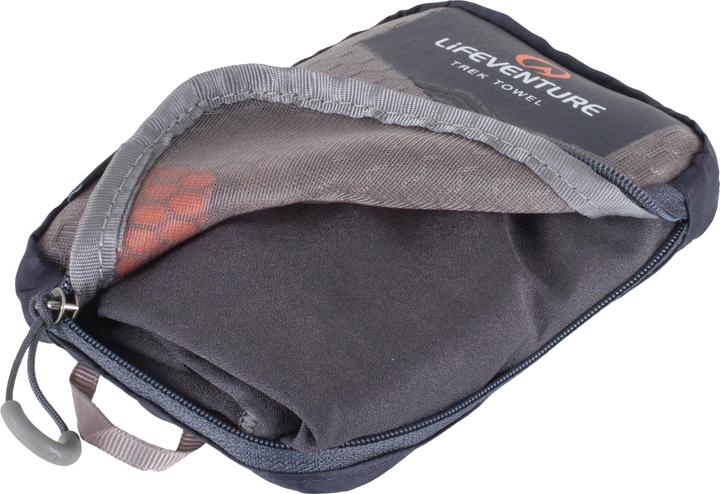 Produktbild Lifeventure HydroFibre Trek Towel, Grey, Large (110 x 65 cm)