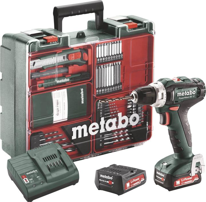 Produktbild Metabo PowerMaxx BS 12 Set (Akkubetrieb)