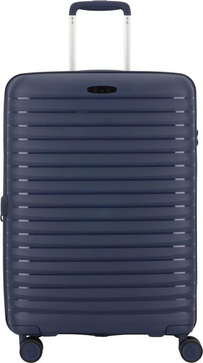 Produktbild D&N Travel Line 4500 4 Rollen Trolley M 65 cm mit Dehnfalte (67 l, M (50 - 90l))
