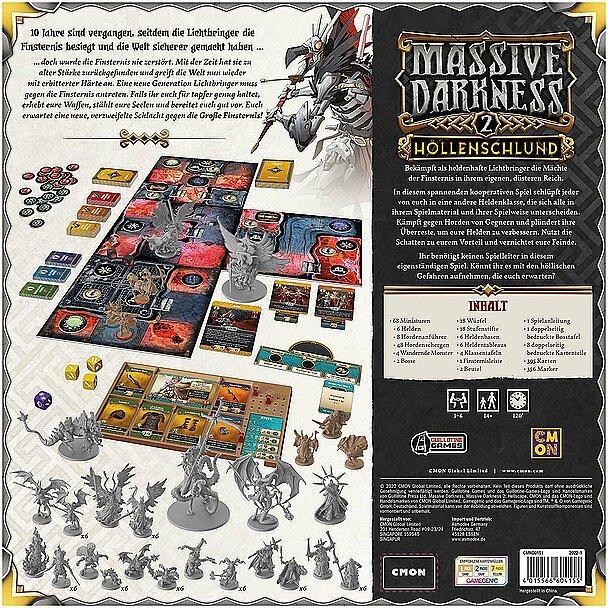 Produktbild Cmon Massive Darkness 2: Höllenschlund (Deutsch)