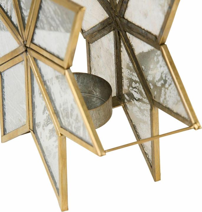 Immagine prodotto Loberon Set di 2 portacandele Zaydan oro/argento (23 x 22 x 6 cm)