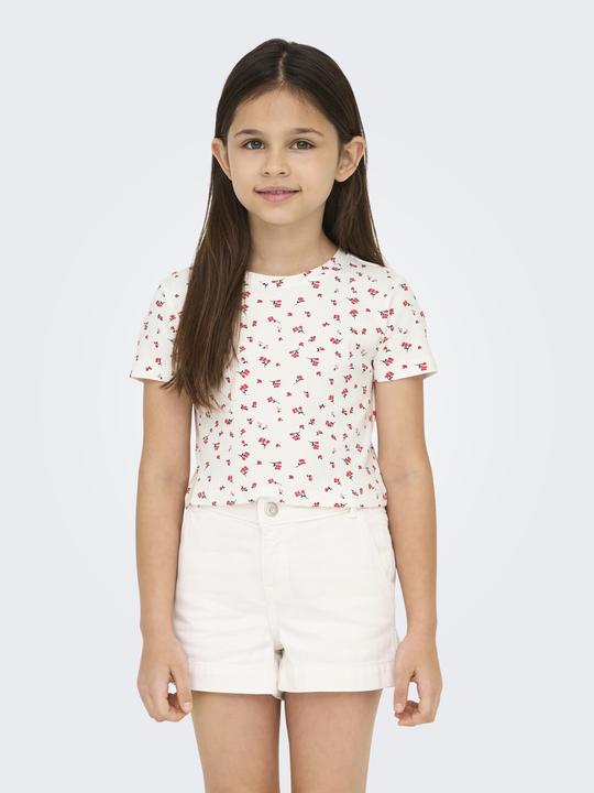 Only Kogbella Life Short Aop S/S Top Jrs Noos